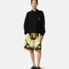Pull en laine à mailles mixtes