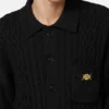 Pull en laine à mailles mixtes