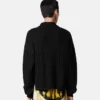 Pull en laine à mailles mixtes