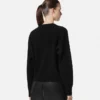 Pull en maille brodé Barocco Leaf