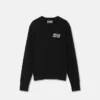 Pull en maille cachemire mélangé avec logo