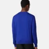 Pull en maille de coton et soie à col en V Pull en maille de coton et soie à col en V