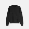 Pull en maille jacquard de soie et coton