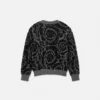 Pull en maille jacquard pour enfant, mélange coton