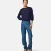 Pull en maille mélangée de laine