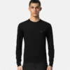 Pull en maille mélangée de laine brodé