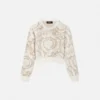 Pull en viscose mélangée jacquard pour enfants Pull en viscose mélangée jacquard pour enfants