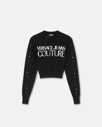 Pull à logo orné