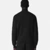 Pull zippé en maille cachemire et coton