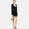 Robe blazer croisée en laine Robe blazer croisée en laine