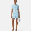 Robe chemise en maille de laine et cachemire Robe chemise en maille de laine et cachemire