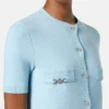 Robe chemise en maille de laine et cachemire Robe chemise en maille de laine et cachemire