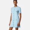 Robe chemise en maille de laine et cachemire Robe chemise en maille de laine et cachemire