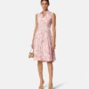 Robe chemise midi fluide Underwater Barocco Robe chemise midi fluide Underwater Barocco