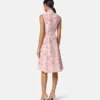 Robe chemise midi fluide Underwater Barocco Robe chemise midi fluide Underwater Barocco