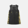 Robe en denim imprimée pour enfants Robe en denim imprimée pour enfants