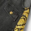 Robe en denim imprimée pour enfants Robe en denim imprimée pour enfants