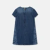Robe en denim laser pour enfants Robe en denim laser pour enfants