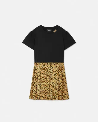 Robe en jersey de coton imprimé pour enfants