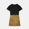 Robe en jersey de coton imprimé pour enfants Robe en jersey de coton imprimé pour enfants