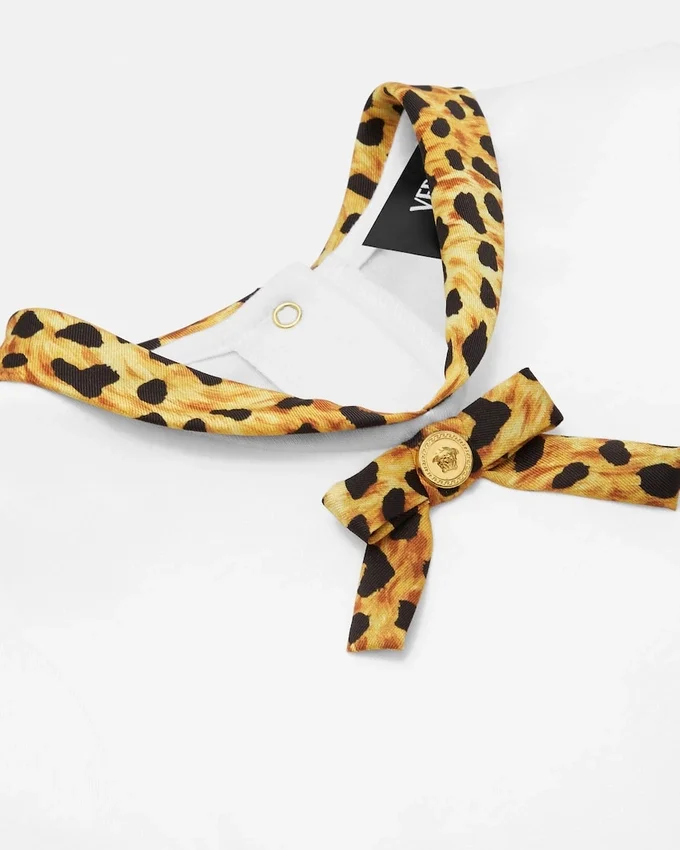 Robe en jersey de coton imprimé pour enfants Robe en jersey de coton imprimé pour enfants