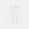 Robe en popeline de coton brodée pour enfant