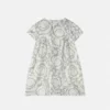 Robe en twill de soie imprimé pour enfant Robe en twill de soie imprimé pour enfant
