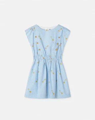 Robe à fines rayures pour enfant
