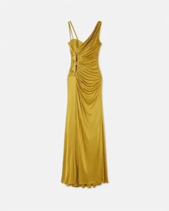 Robe fluide froncée