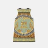 Robe imprimée en gabardine de coton pour enfant Robe imprimée en gabardine de coton pour enfant