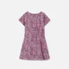 Robe imprimée en viscose pour enfants Robe imprimée en viscose pour enfants