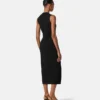 Robe longue en maille de laine et cachemire Robe longue en maille de laine et cachemire