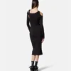 Robe midi à découpes et boucle baroque Robe midi à découpes et boucle baroque