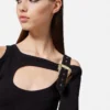 Robe midi à découpes et boucle baroque Robe midi à découpes et boucle baroque