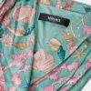 Robe midi à dos nu Barocco Underwater