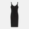 Robe midi en jersey crêpe stretch Robe midi en jersey crêpe stretch