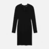 Robe midi en jersey crêpe stretch Robe midi en jersey crêpe stretch