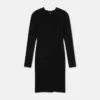 Robe midi en jersey crêpe stretch Robe midi en jersey crêpe stretch