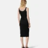 Robe midi en jersey crêpe stretch Robe midi en jersey crêpe stretch