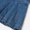 Robe plissée en denim pour enfant Robe plissée en denim pour enfant