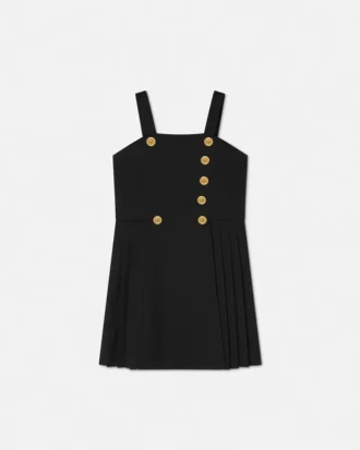 Robe plissée en laine mélangée pour enfants