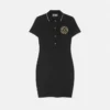 Robe polo midi V-Emblem