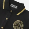 Robe polo midi V-Emblem
