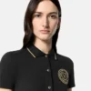 Robe polo midi V-Emblem