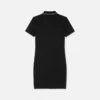 Robe polo midi V-Emblem