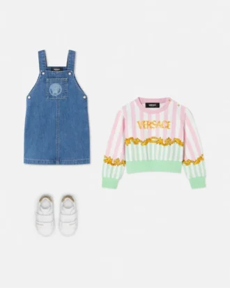 robe salopette en denim pour enfant 2 330x413 - Robe salopette en denim pour enfant