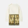 Robe sweat-shirt Barocco Foulard Kids Robe sweat-shirt Barocco Foulard Kids