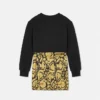 Robe sweat-shirt en jersey de coton imprimé pour enfant Robe sweat-shirt en jersey de coton imprimé pour enfant