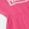 Robe sweat-shirt imprimée en jersey de coton pour enfant Robe sweat-shirt imprimée en jersey de coton pour enfant