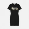 Robe t-shirt Barocco à contours en cristaux Robe t-shirt Barocco à contours en cristaux